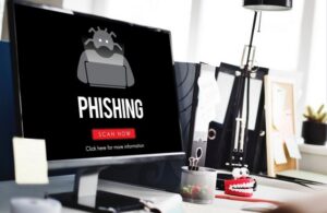 Protezione dei dati aziendali da ransomware e phishing con strumenti di sicurezza informatica.